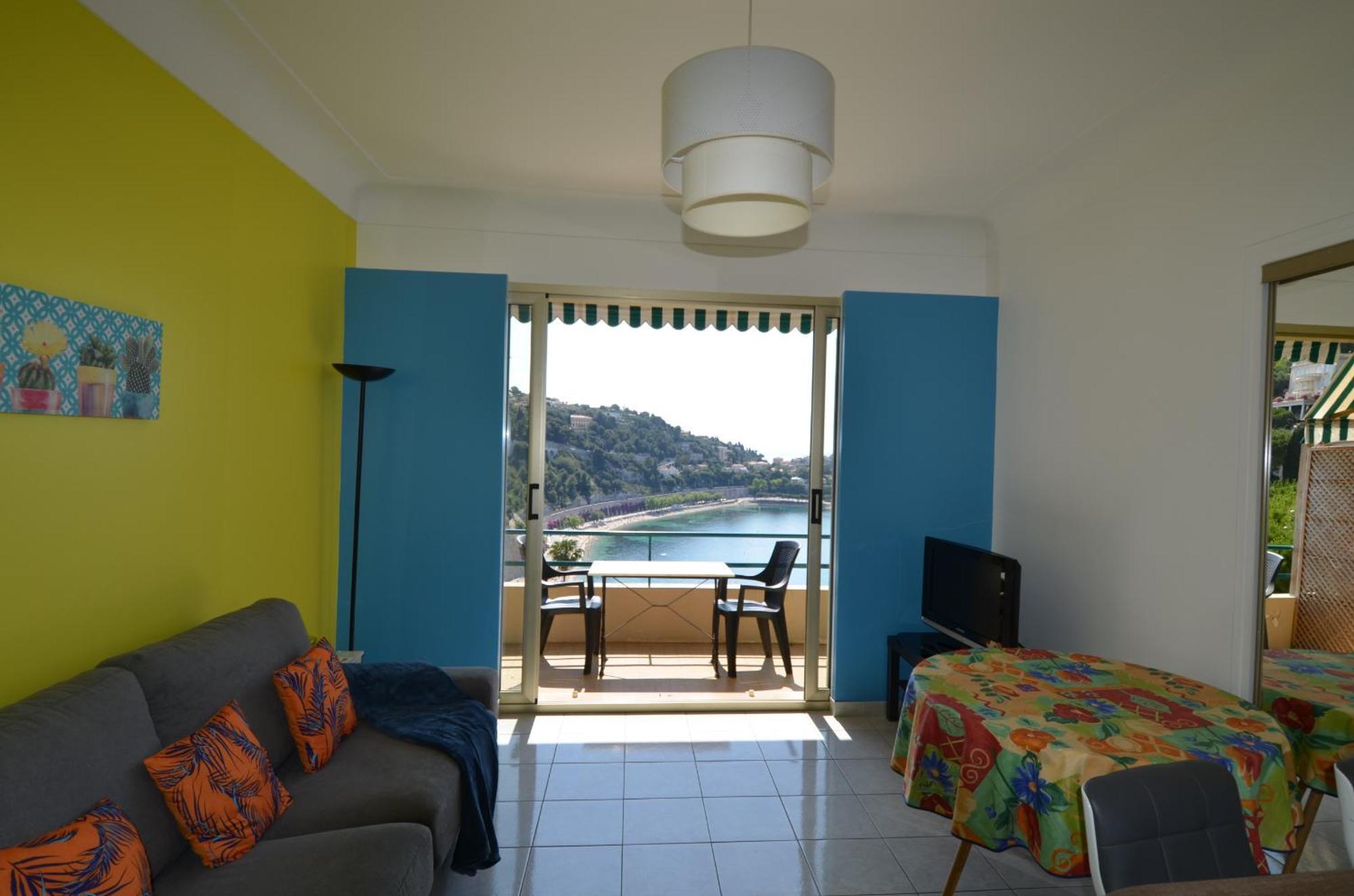 Nereides - Appartement 4 Personnes Avec Vue Mer Exceptionnelle A Вільфранш-сюр-Мер Екстер'єр фото